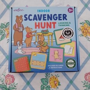 Indoor Scavenger Hunt Game for Kids eeboo NIB